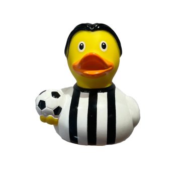 White Black Soccer Duck