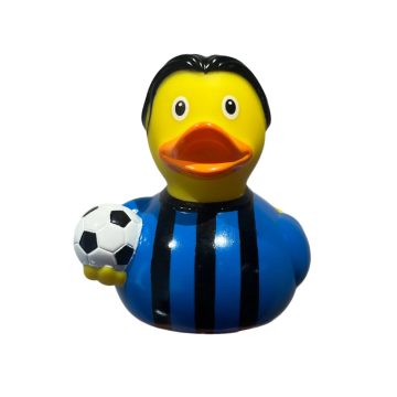 Black Blue Soccer Duck
